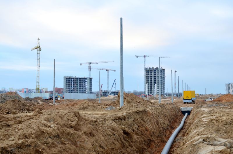 Completed Water Main Connection